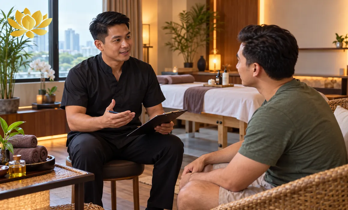 Male Massage Therapist Selection